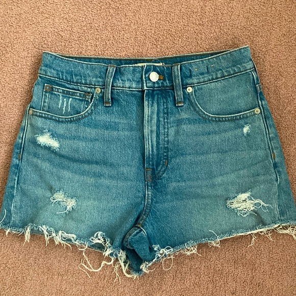 Madewell Perfect Jean Shorts - Picture 1 of 4